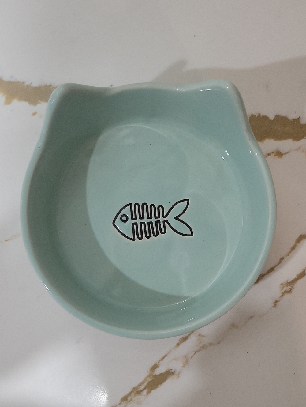 Sage Green Fish Feed Bowl
